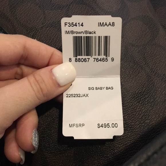 Coach tote/  diaper bag - Picture 6 of 7